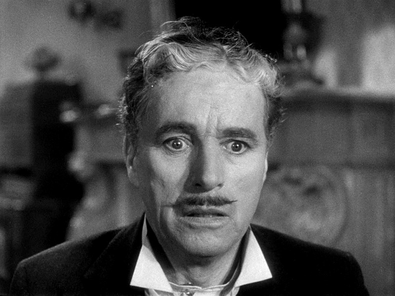Charles Chaplin. (Monsieur Verdoux. United Artists, Charles Chaplin Productions. 1947.)