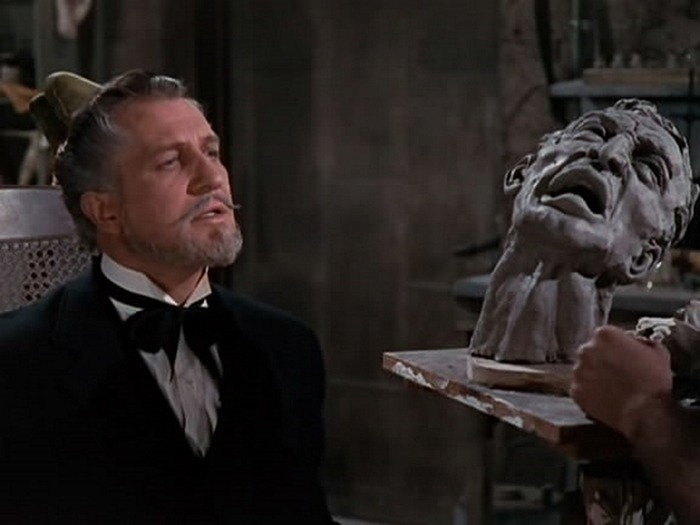 Vincent Price. (House of wax. Warner Bros. 1953.)