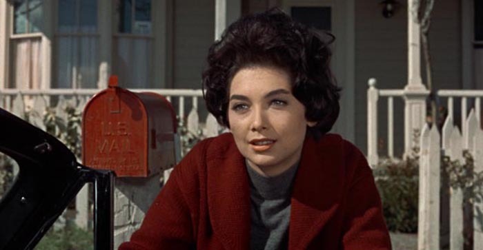 Suzanne Pleshette. (Los pájaros. Universal Pictures. 1963.)