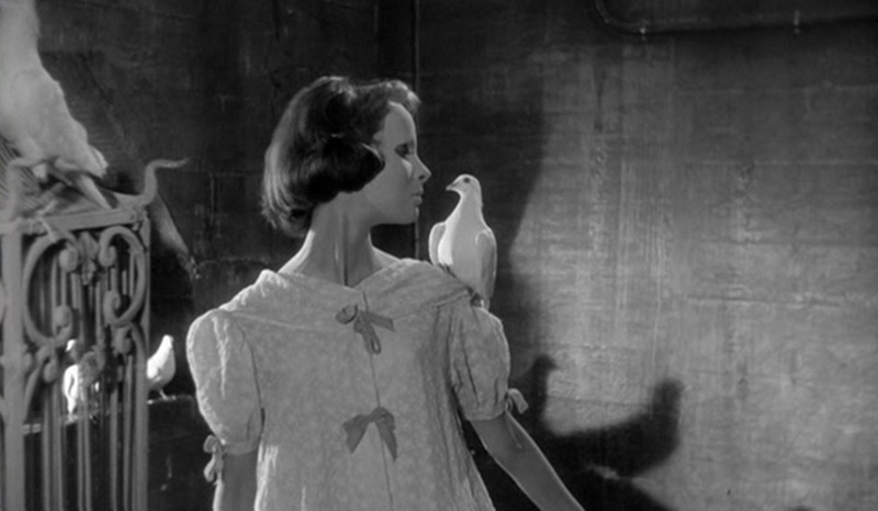 Edith Scob. (Los ojos sin rostro. Champs-Élysées Productions, Lux Film. 1960.)