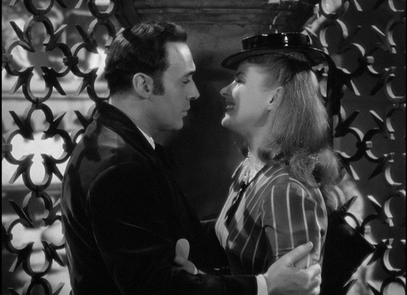 Ingrid Bergman y Charles Boyer. (Gaslight. Metro-Goldwyn-Mayer. 1944.)