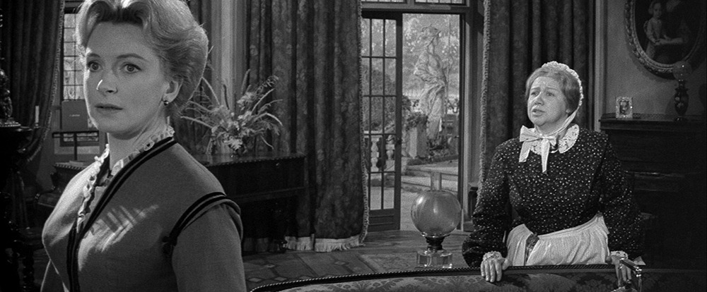 Deborah Kerr y Megs Jenkins. (The innocents. 20th Century Fox. 1961.)